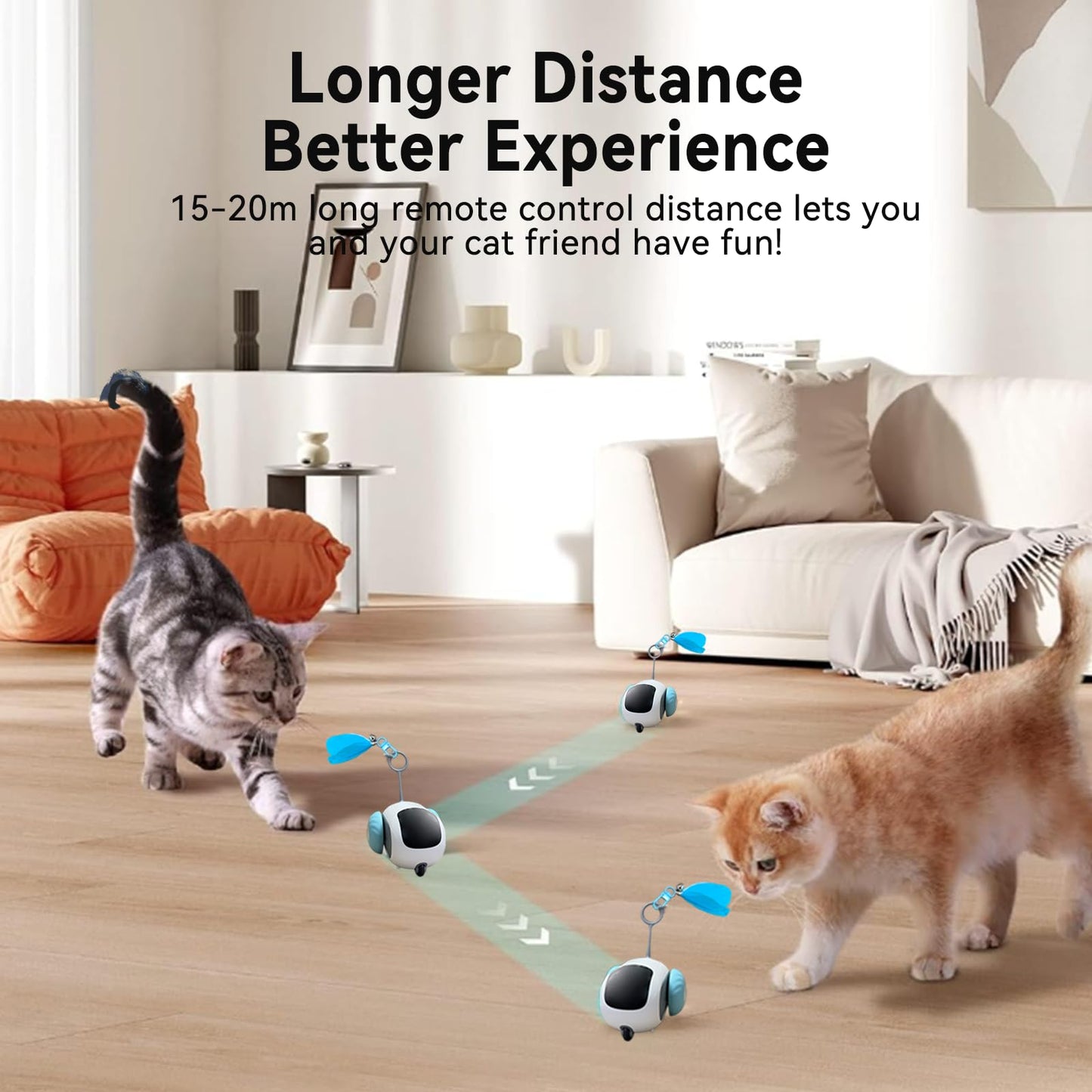 Turbo Tail 5.0 Remote Control Interactive Cat Toy