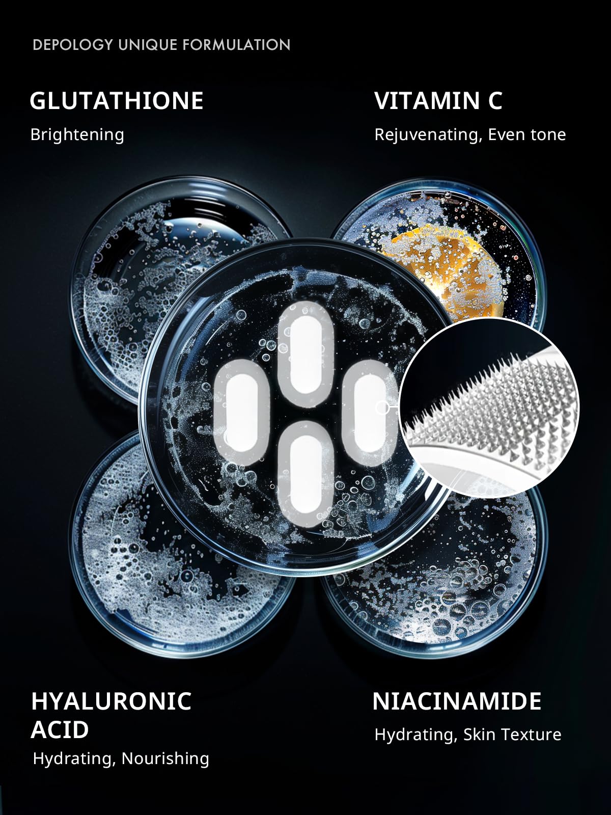Depology Micro Dart Eye Patches - Hydrating & Wrinkle Care | AlluCanFind