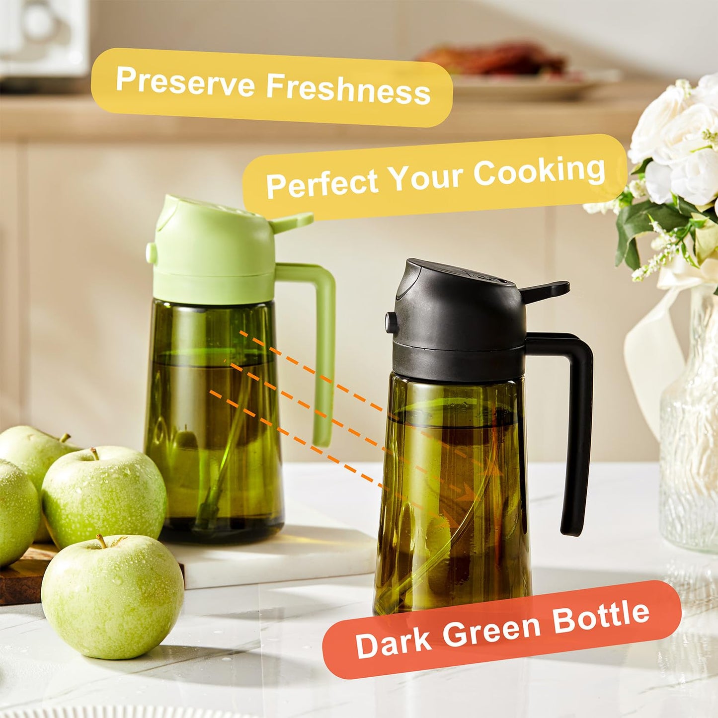2 in 1 Oil Dispenser and Oil Sprayer