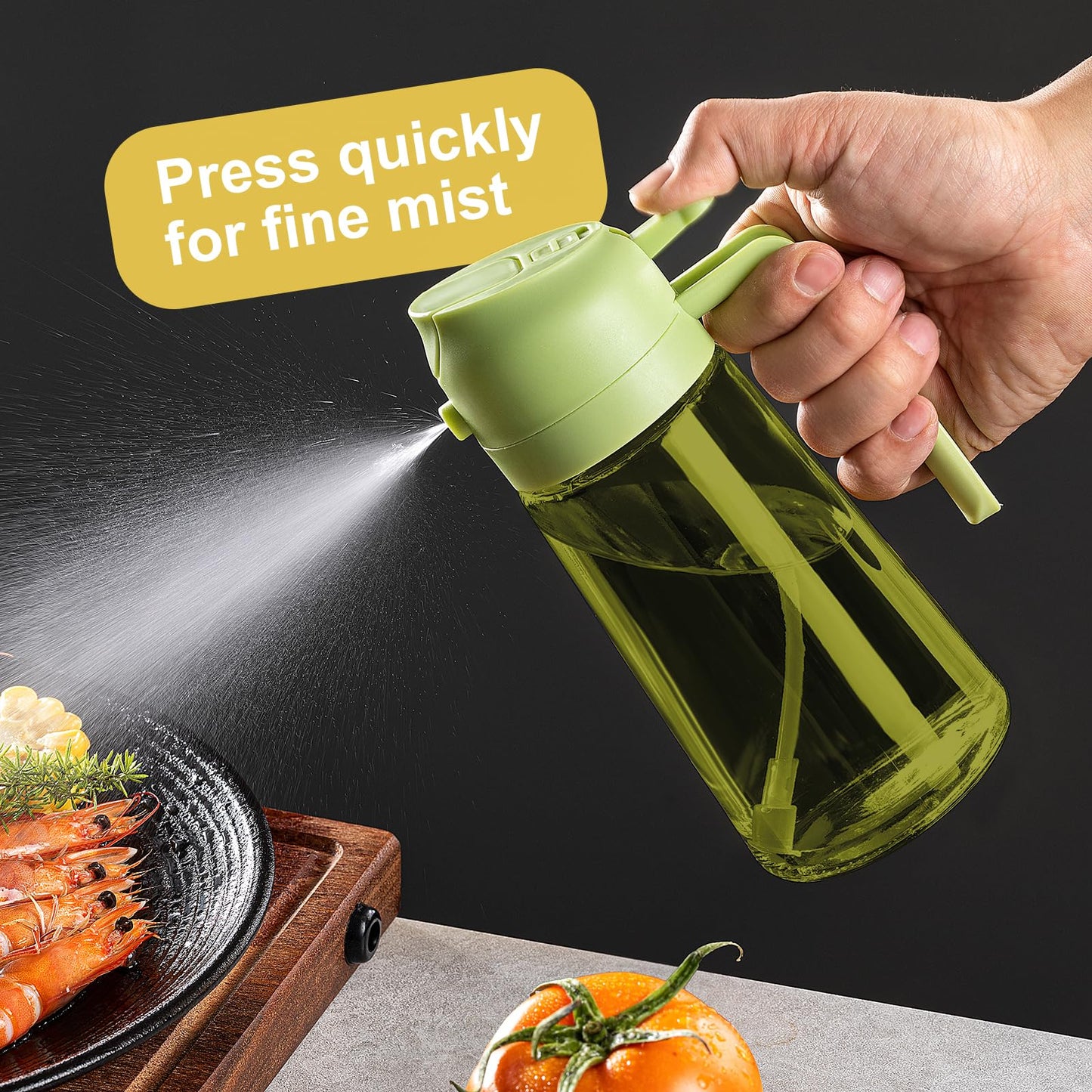 2 in 1 Oil Dispenser and Oil Sprayer
