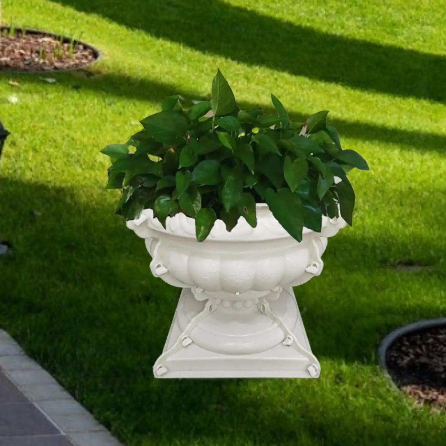 European Flowerpot Mold Tabletop DIY Crafts Concrete Cement Plant Pot Planter Making Mold Handcraft Garden Supplies