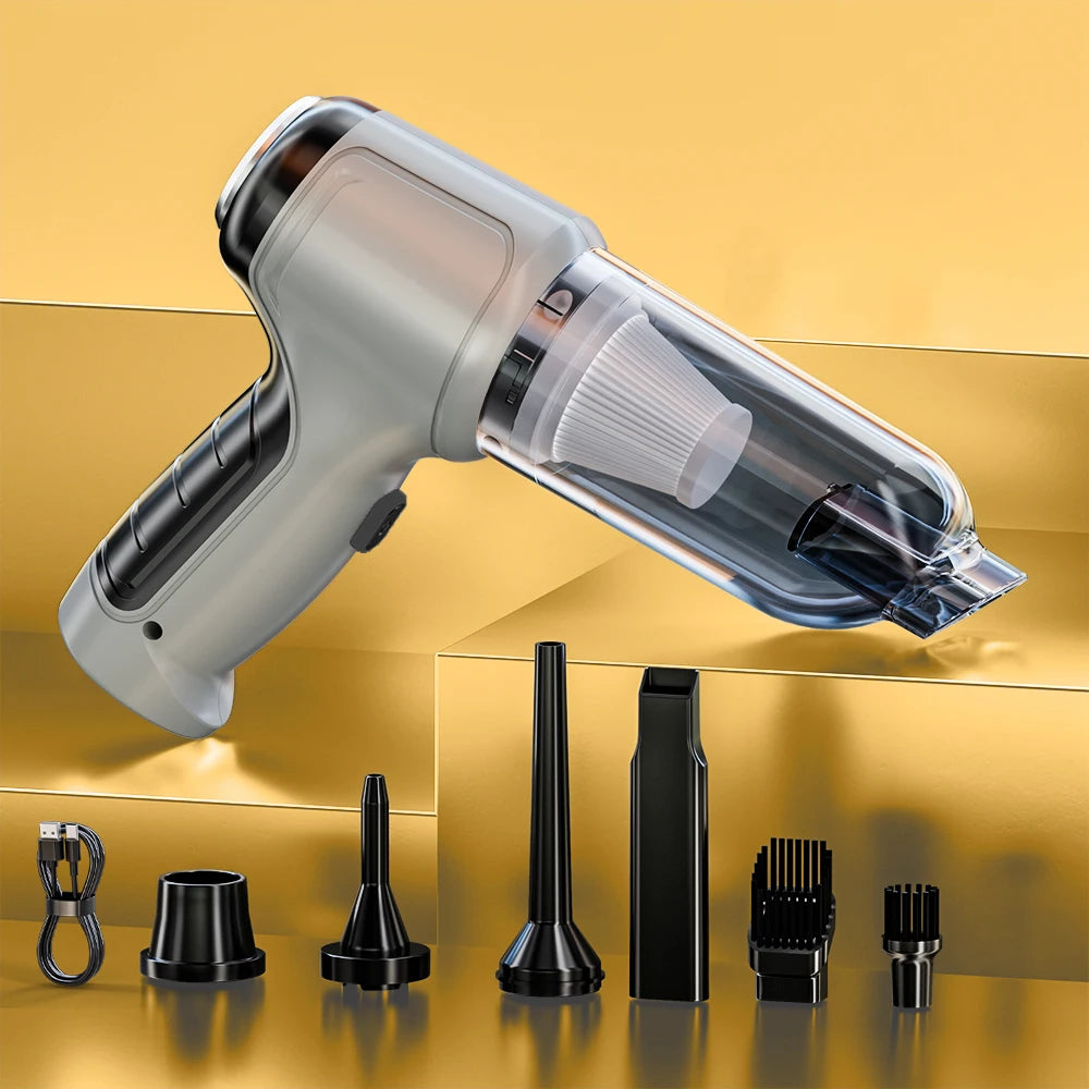 SZUK Mini Car Vacuum Cleaner 638000Pa Wireless Handheld Cleaner Cleaning Machine Strong Powerful Portable Vacuum Cleaner Car