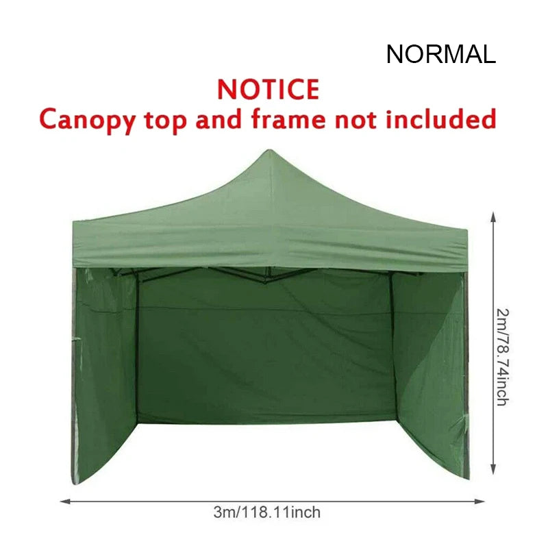 Sunshade Tent Cloth Frameless Folding Waterproof Translucent Oxford Party Camping BBQ Wedding Outdoor Gazebo Marquee Tarpaulin