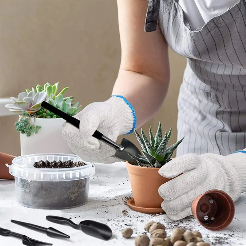 Plants Tool Set Succulent Tools Miniature Planting Set Fairy Garden Plant Care Indoor Care For Cactus Houseplant Bonsai Tool Kit