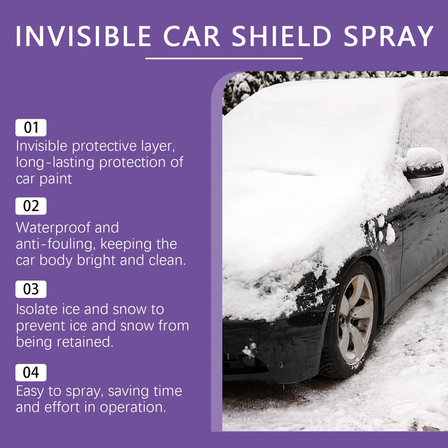 Rayhong 100ml Invisible Car Shield Repair Spray Car Coating Protection Scratch Remove Rapid Car Wax Polish Ceramic Coating Spray