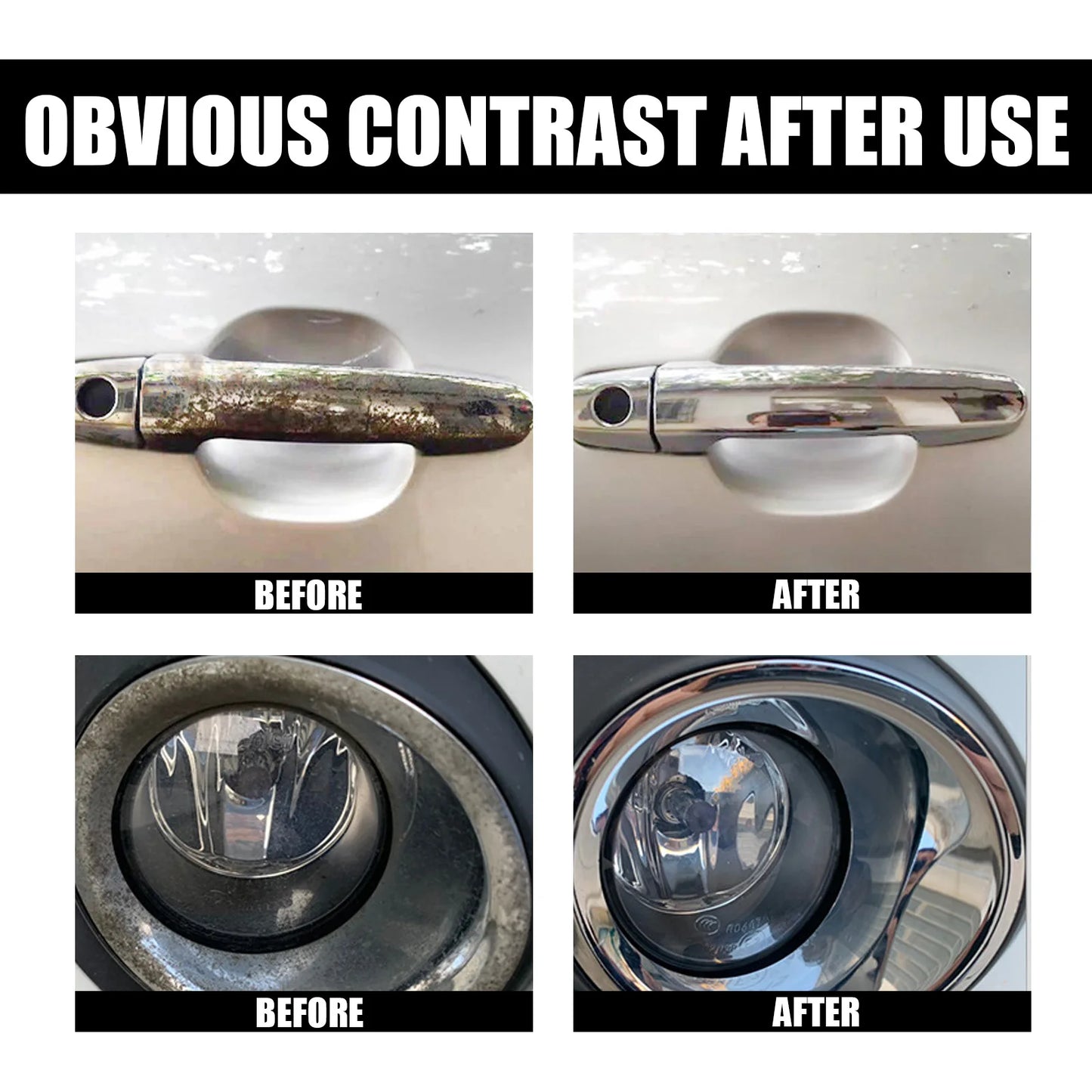 Metal Chrome Paint Clean Super Rust Remover Cleaner Derusting Spray 30ml Car Rust Removal Spray for Car Maintenance Cleaning