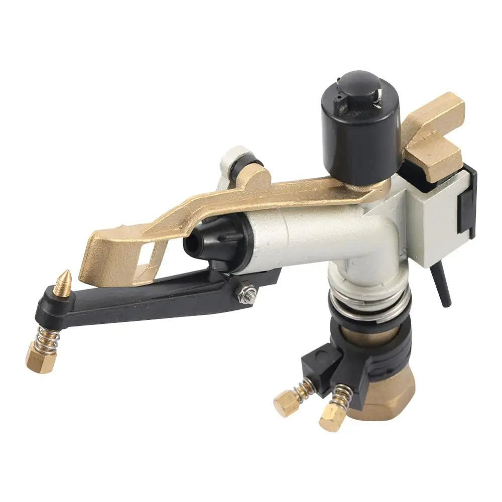 G1" Female Thread Rocker Impact Sprinkler Gun Big Spray Covering Range Garden Agriculture Farm Lawn Irrigation Watering Rain Gun