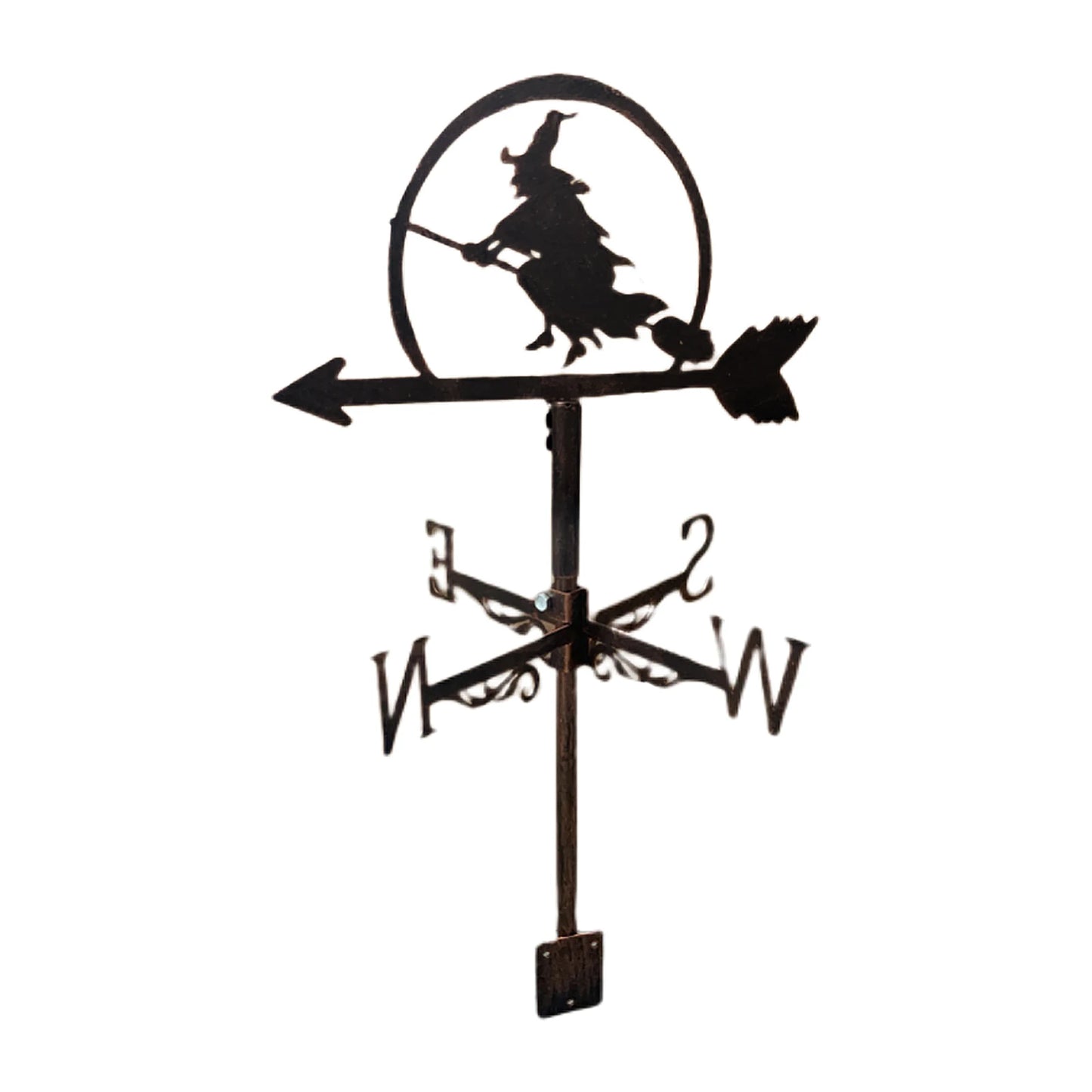 Weathervane Weather Vanes Roofs Retro Garden Stake Weather Vane Measuring Tools Outdoor Roof Decoration Architecture Decor Craft