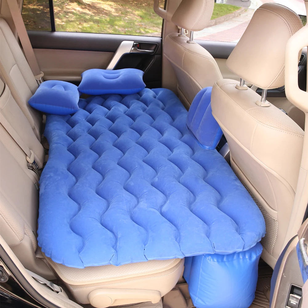 Universal Car Inflatable Travel Mattress | Back Seat Air Bed for Camping & Travel