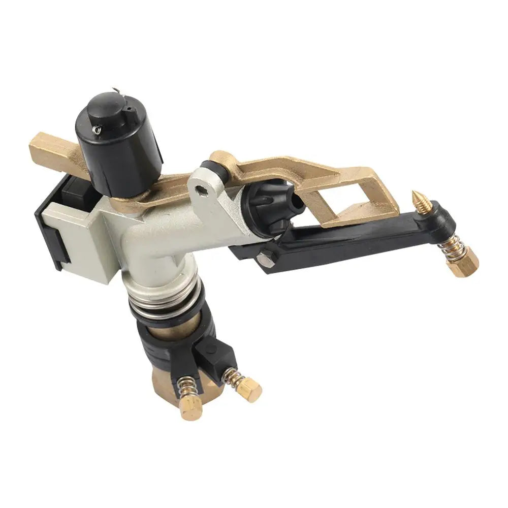 G1" Female Thread Rocker Impact Sprinkler Gun Big Spray Covering Range Garden Agriculture Farm Lawn Irrigation Watering Rain Gun
