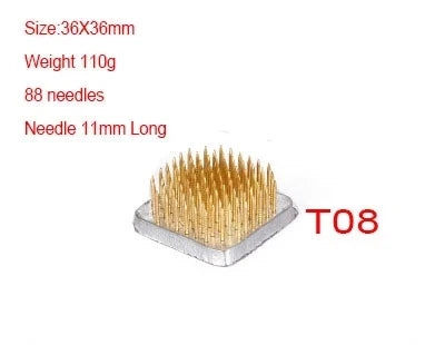 Japanese Ikebana Kenzan Flower Pot Base Holder Frog Floral Metal Tool