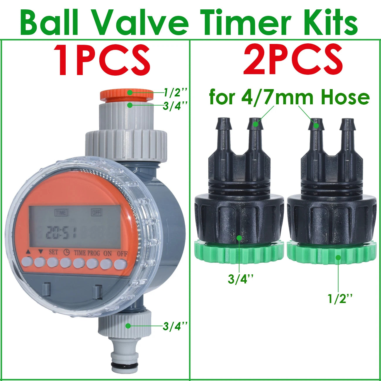 SPRYCLE 5m-100m 1/4'' Garden Watering Hose 4/7mm PVC Micro Drip Irrigation Pipe Tubing for Sprinkler Lawn Pot Plant Greenhouse