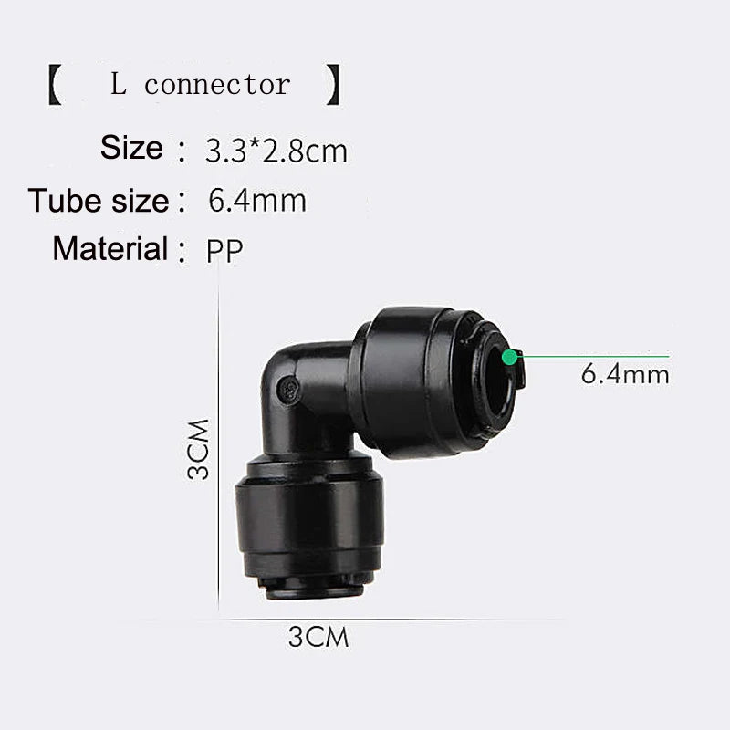 (50 Pieces/Lot) 6mm Low Pressure 0.1-0.5mm Stainless Steel Fog Misting Nozzles Connectors Garden Water Irrigation Sprinkler