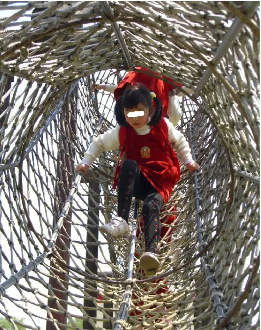 Heavy Jute Hemp Rope Net Garden Protective Fencing Stair Balcony Railing Children Safety Net Decorative Net Hammock Climbing Net