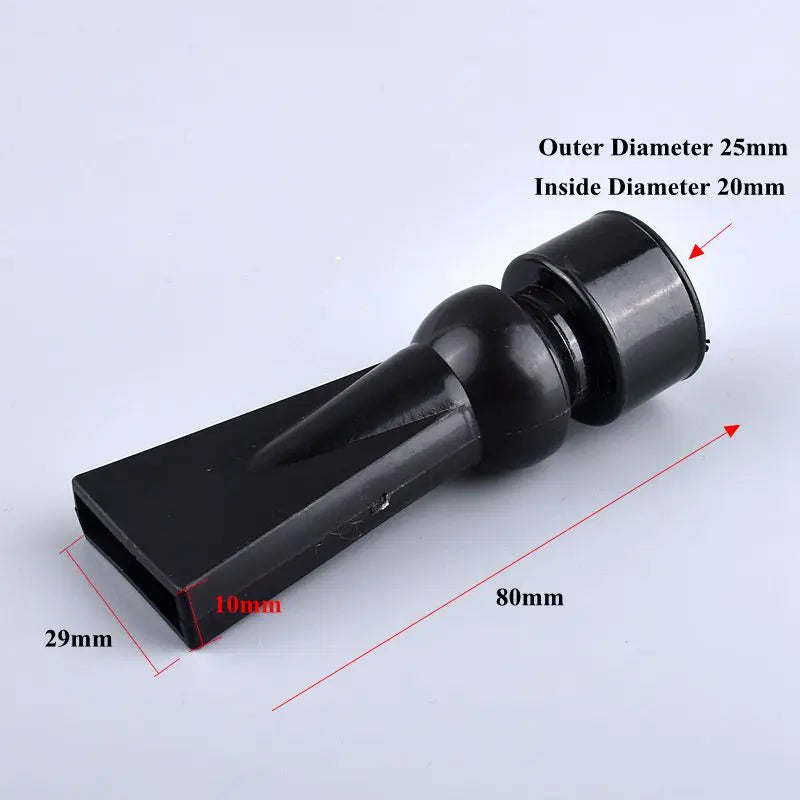 1PC Black /Transparent Aquarium Fish Tank Water Pump Duckbill Water Outlet Nozzle Duckbilled Sprinklers Return Pipe Fitting