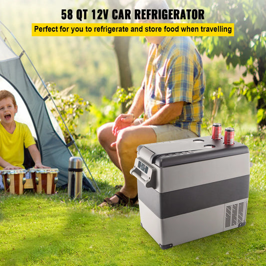 VEVOR Portable Car Refrigerator - Freezer Cooler 12/24V