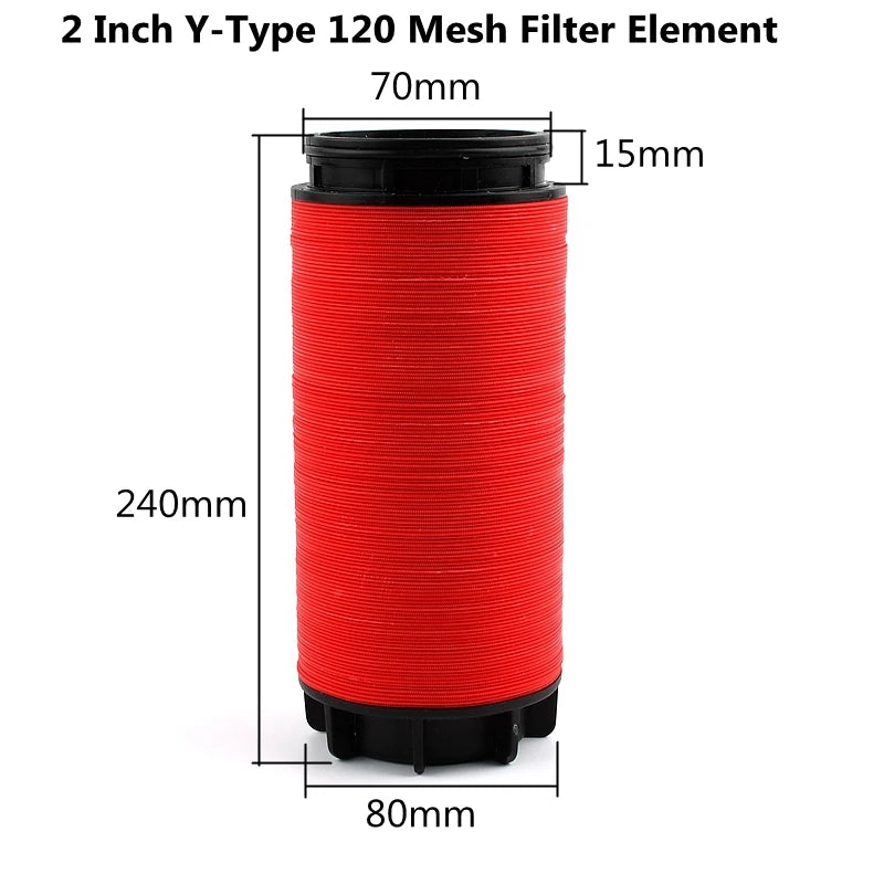 1Pcs Gardening Agriculture Irrigation Metal Net Filter Screen 3/4 1 1.2 1.5 2 2.5 Inch 120 Mesh Filter accessories