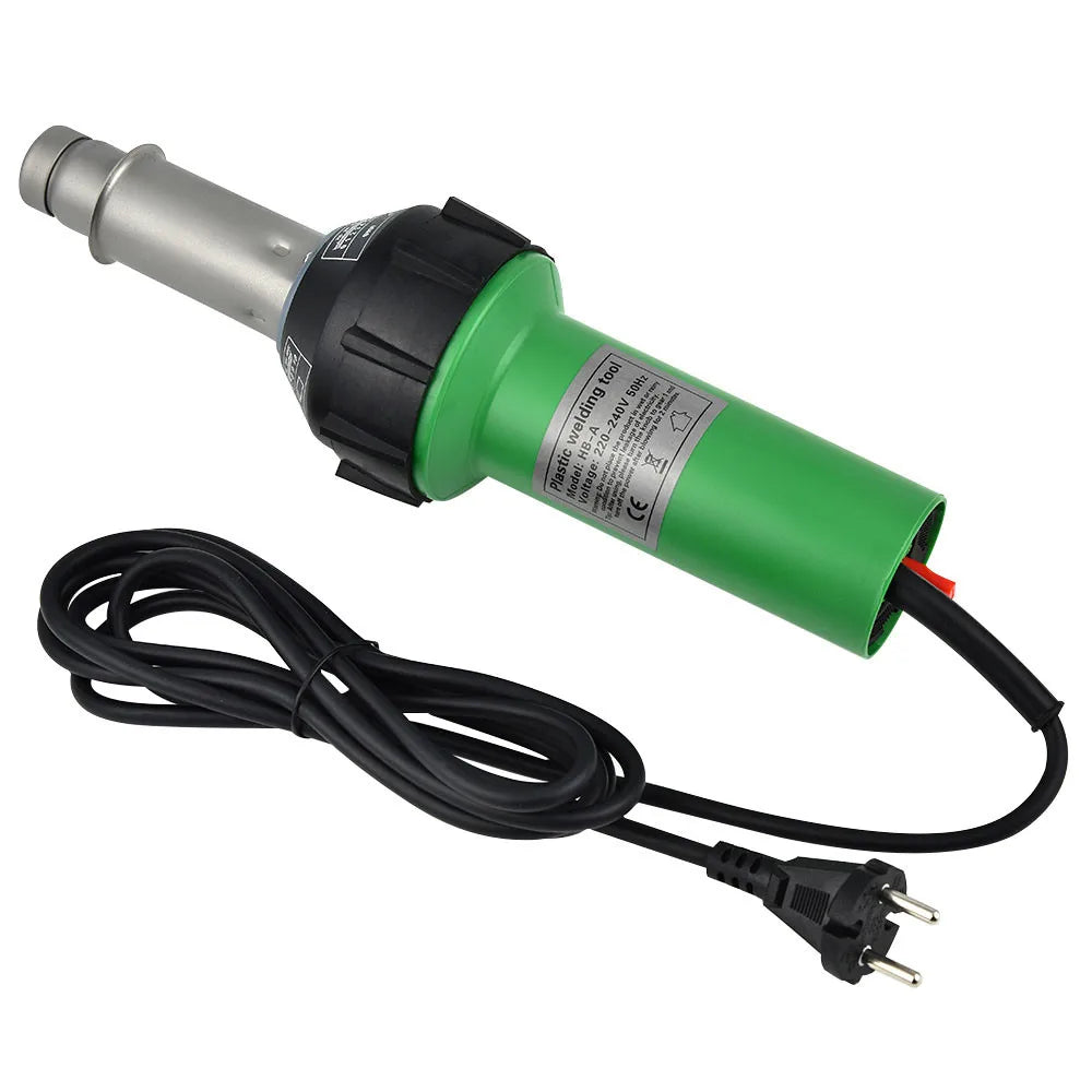 1600W Heat Gun Industrial Electric Hot Air Gun Hair Dryer Hairdryer PP PVC Plastic Welding Torch Hand-Held Thermal Power Tool