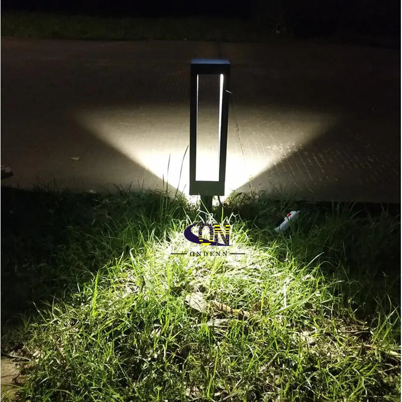 High Power LED Garden Light 15W Lawn Lamp 110V 220V DC12V Aluminum Pillar Light Outdoor Courtyard villa landscape bollards light