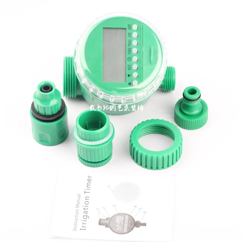 1Set LCD Garden Water Timer Waterproof Electronic Irrigation Timer Automatic Irrigation System Time Controller