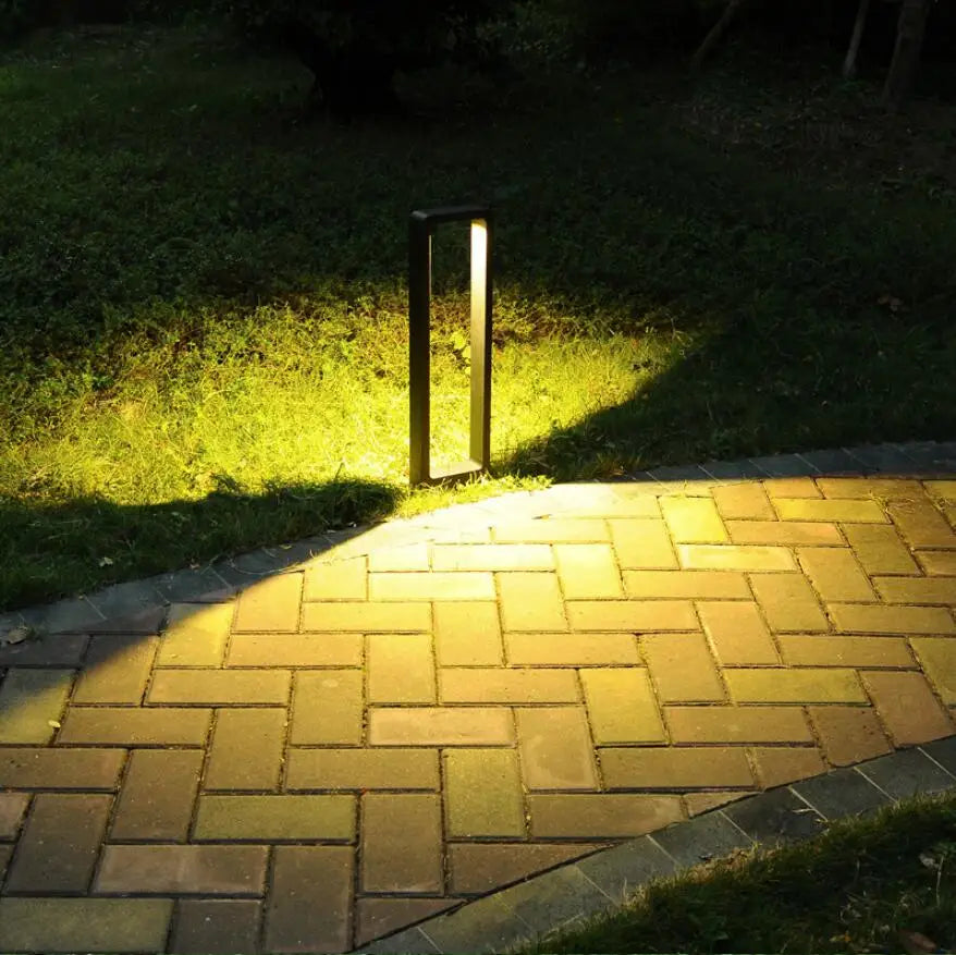 1PCS 15W COB LED Garden Light LED Lawn Lamp Modern Pillar Light Outdoor Waterproof Courtyard villa landscape lawn bollards light
