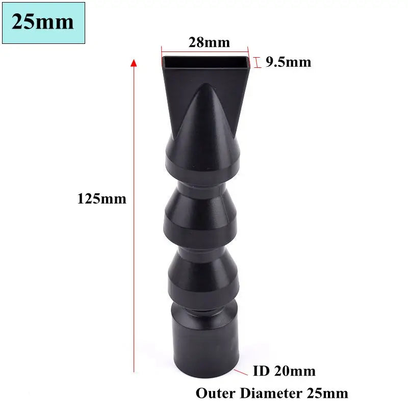 360degree Adjustable Nozzle Water Outlet Pipe Water Flow Nozzle Duckbill Duck Horn Trumpet Mouth Style for Aquarium Filter Pump