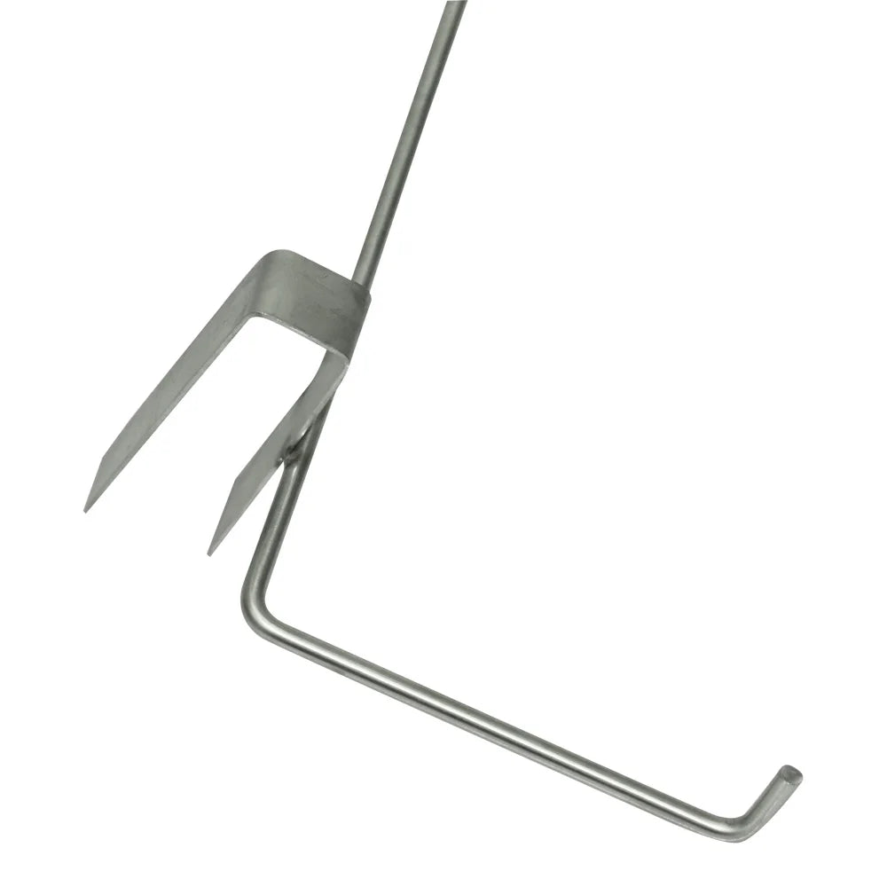 Stainless Steel Bee Hive Frame Holder Honeycomb Frame Beekeeping Accessories Equipment Honey Bee Hive Perch Side Mount Tools