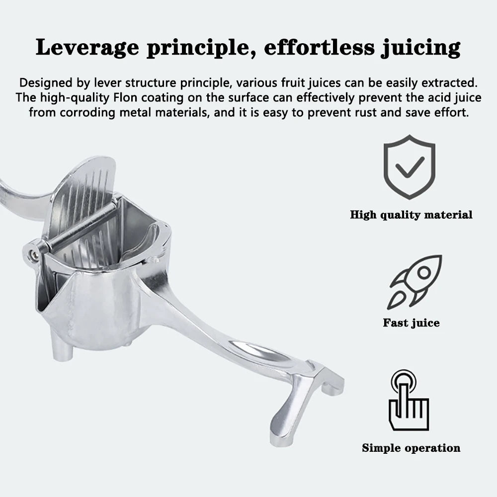 Manual Citrus Juicer Hand Orange Squeezer Lemon Fruit Juicer Press Machine Potato Masher and Ricer Manual Juicer
