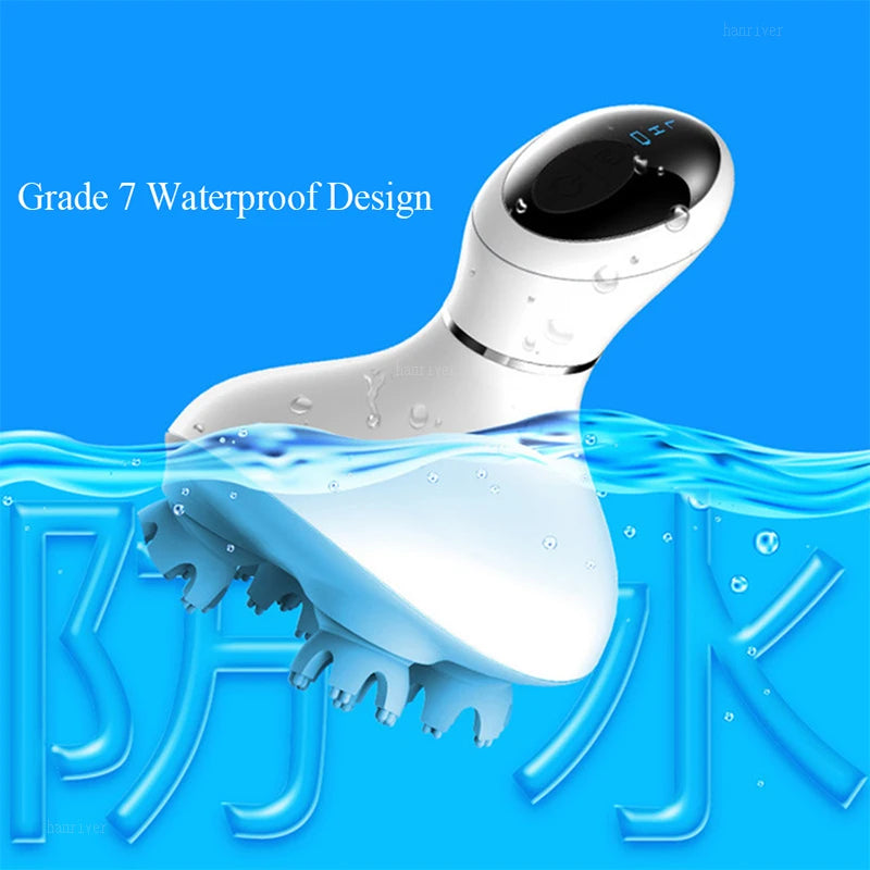 Waterproof Wireless Head Massager