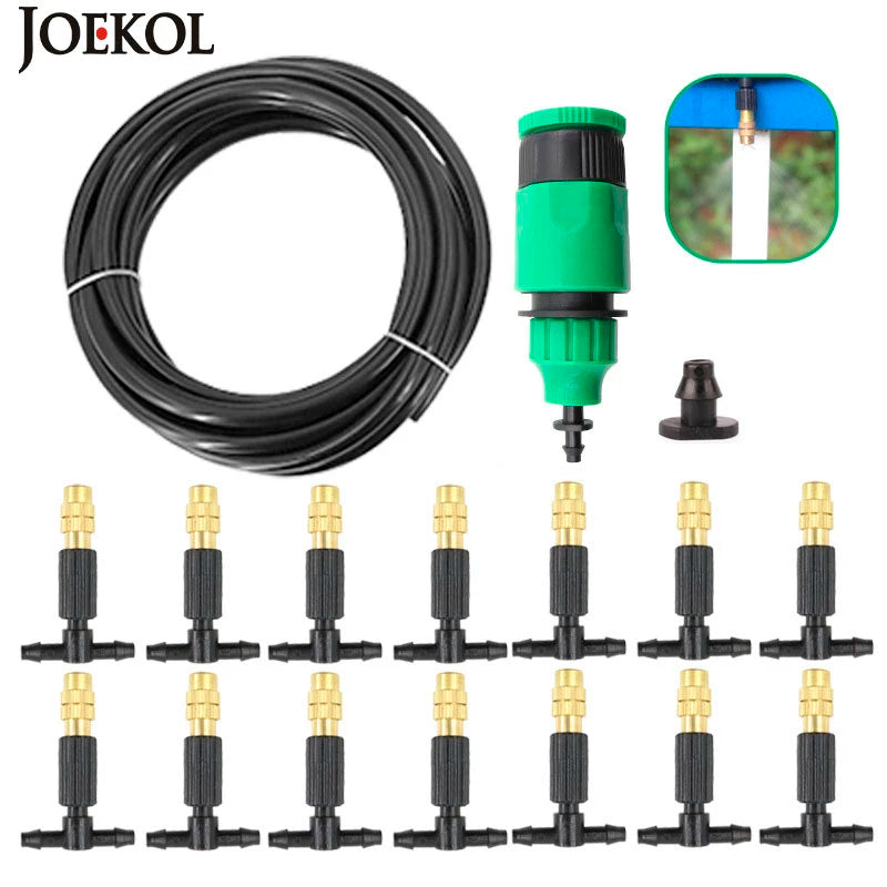 Garden Watering system Automatic Irrigation Spray Sprinkler System Garden Potted Drip Irrigation Kit Spray cooling kit