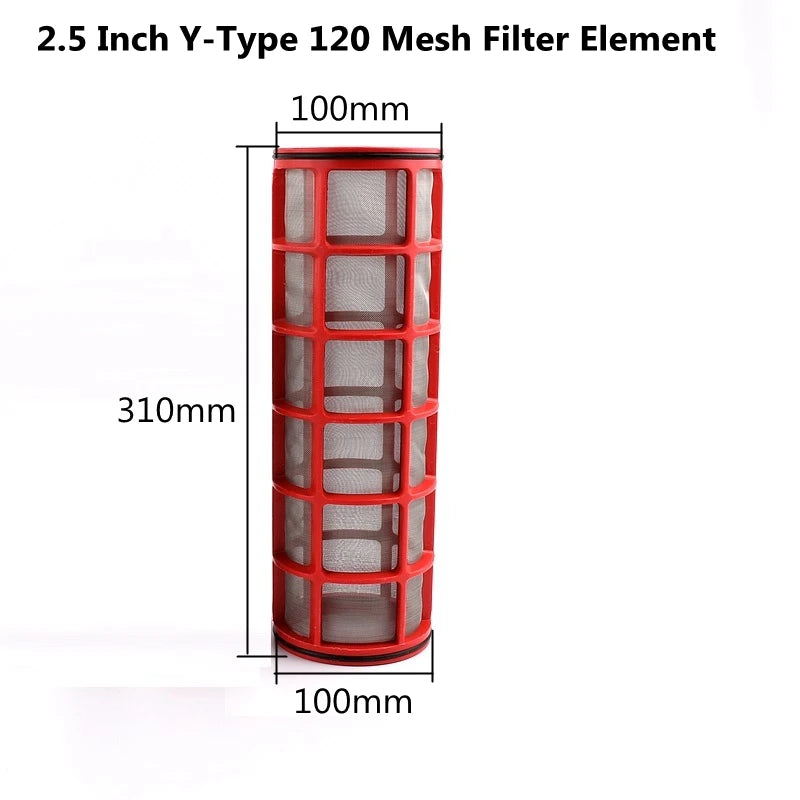 1Pcs Gardening Agriculture Irrigation Metal Net Filter Screen 3/4 1 1.2 1.5 2 2.5 Inch 120 Mesh Filter accessories