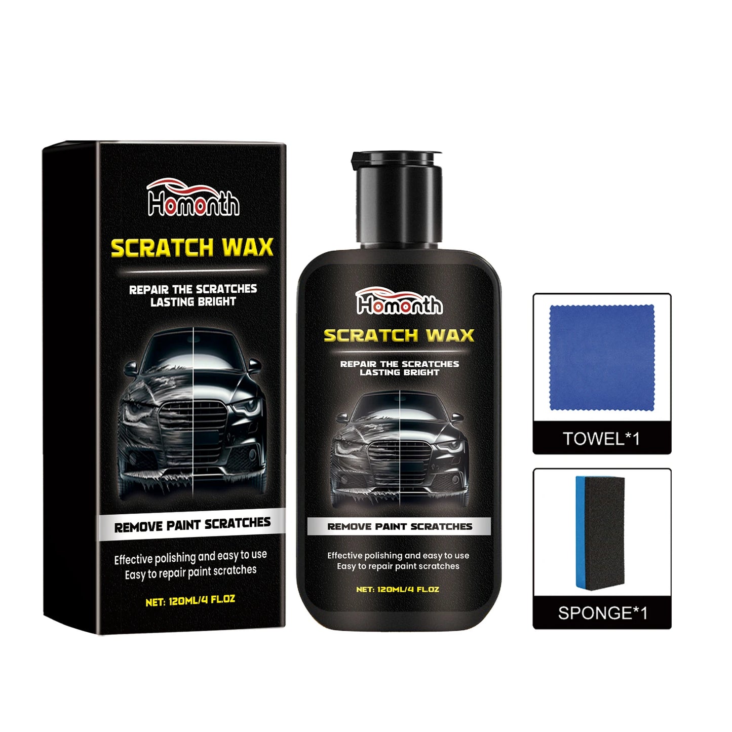 Car Scratch Repair Wax Car Paint Scratch Scratch Repair Cream Removes