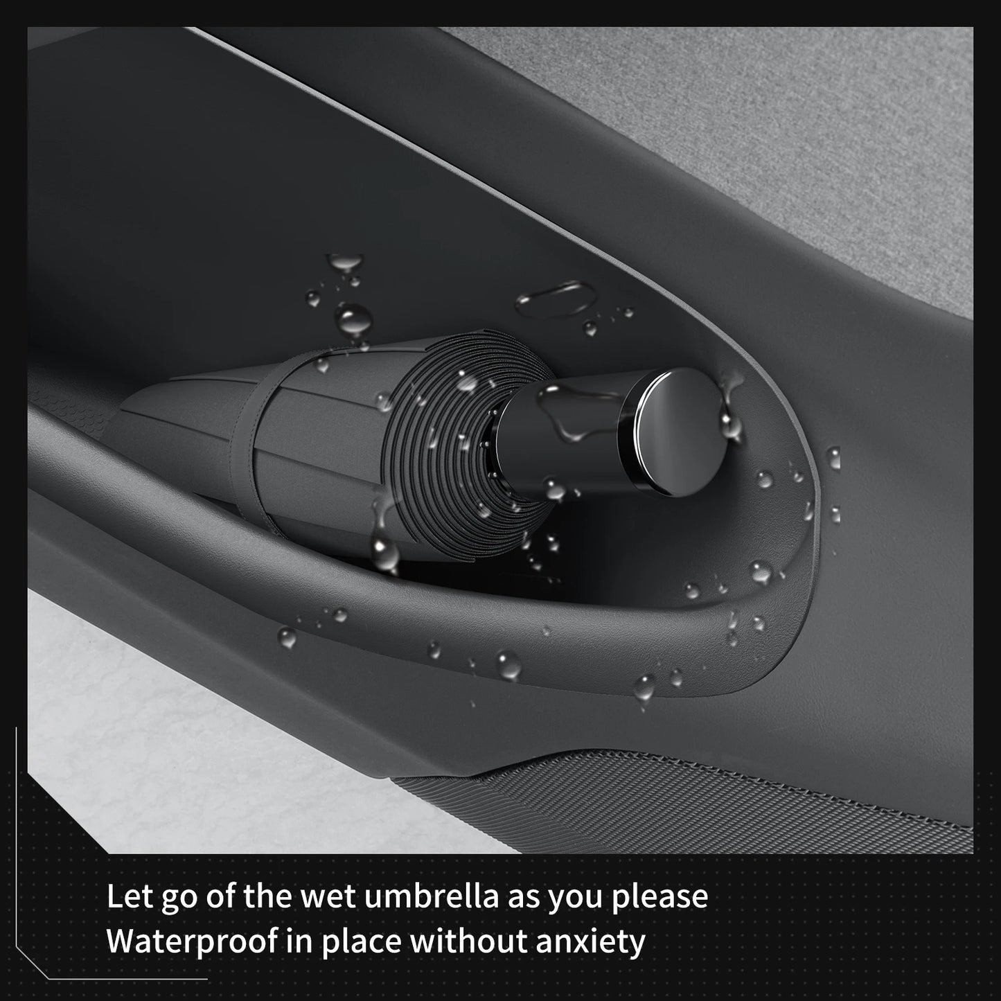 for Tesla Model Y Juniper/Launch 2025 Car Side Door Handle Storage Box Gate Slot Anti Dirty Storage Tidying Tray Accessories