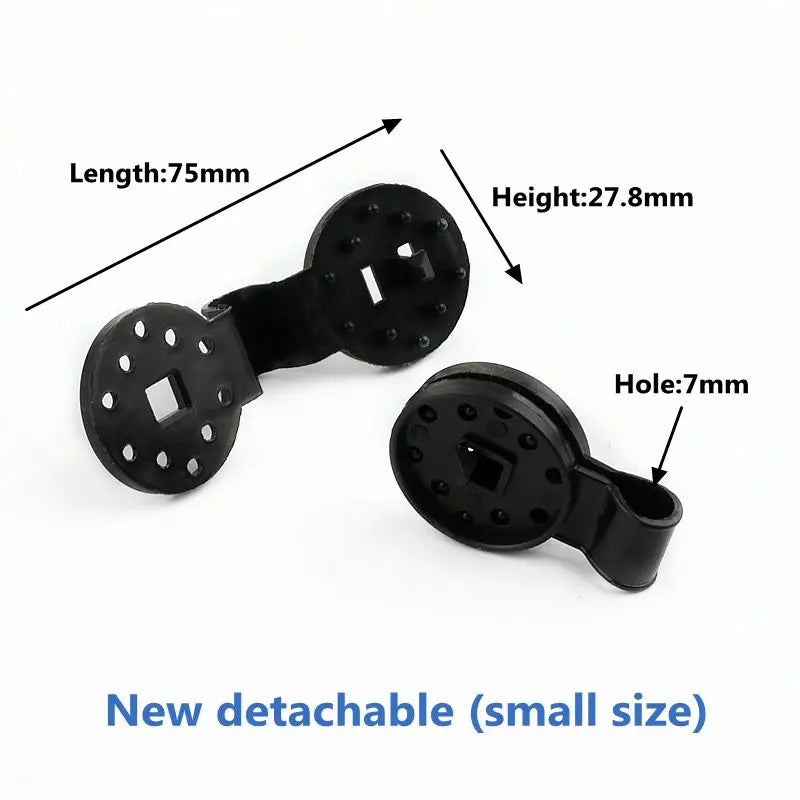 2-100Pcs Plastic Sunshade Net Clip Grommet Fence Netting Installation Hook Garden Tools Greenhouse Shade Cloth Fix Clamp