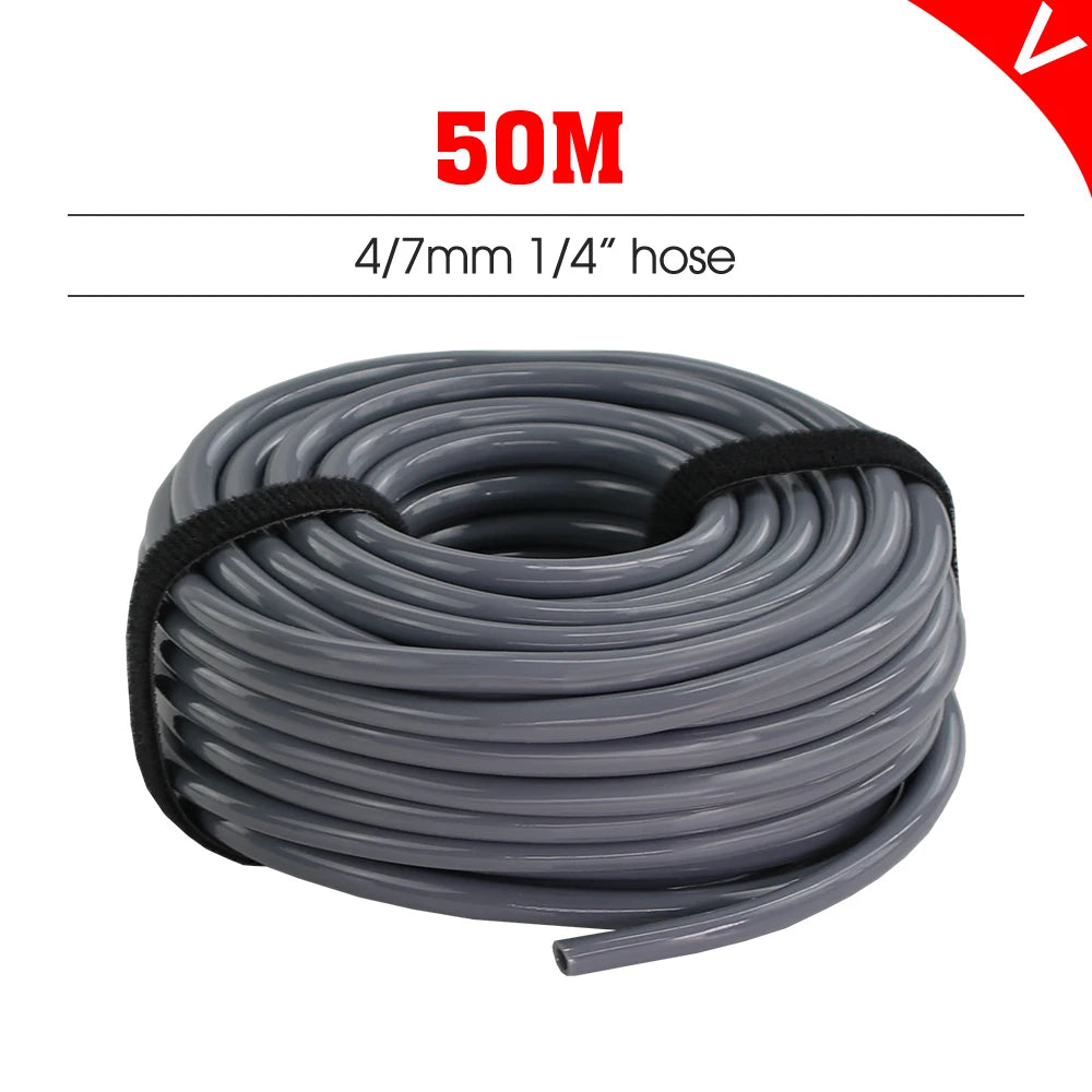 110-240V 45W Self-priming Pump Garden Greenhouse Plants Micro-Irrigation Kit Rapid Insertion 0.15MM Spray Nozzle Watering System