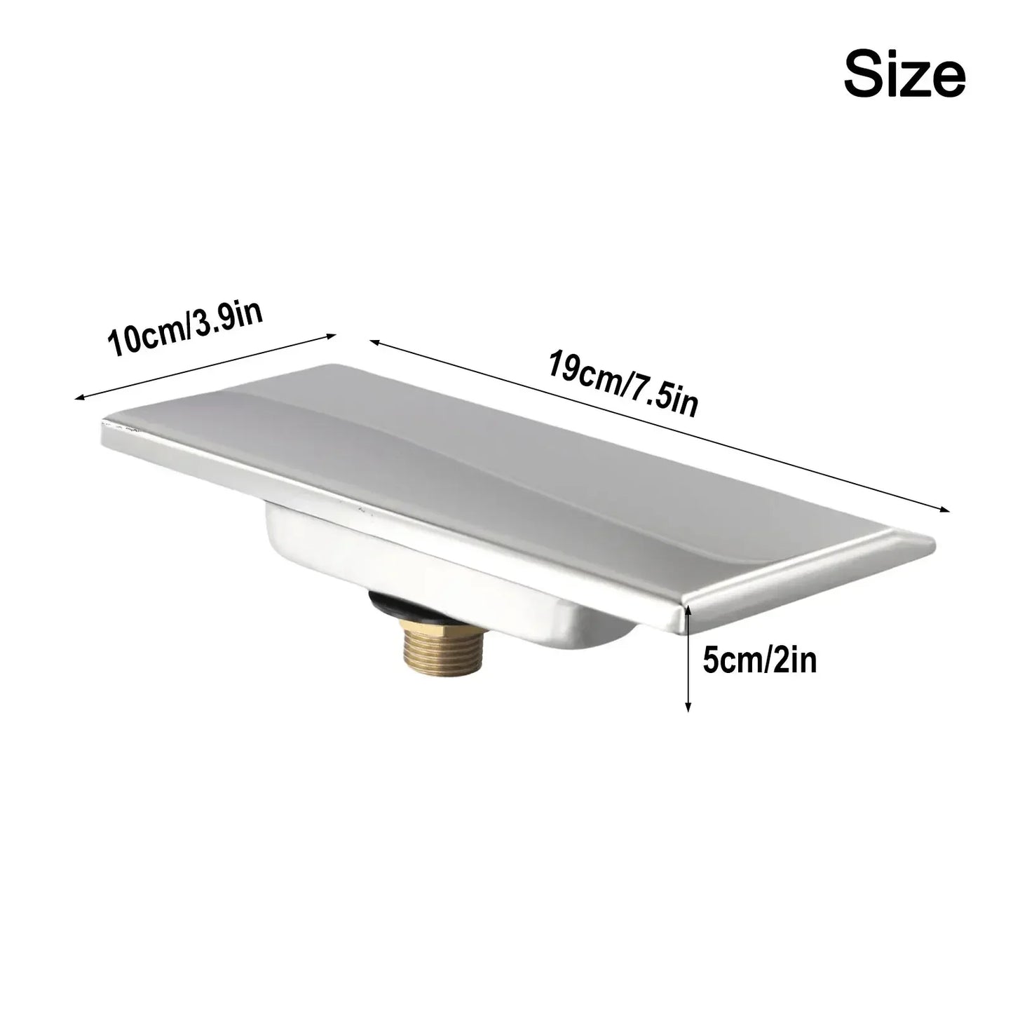 Home Supplies Pool Waterfall Fount Home Decoration Backyard Easy Install Mirror Design Stainless Steel Swimming Pools