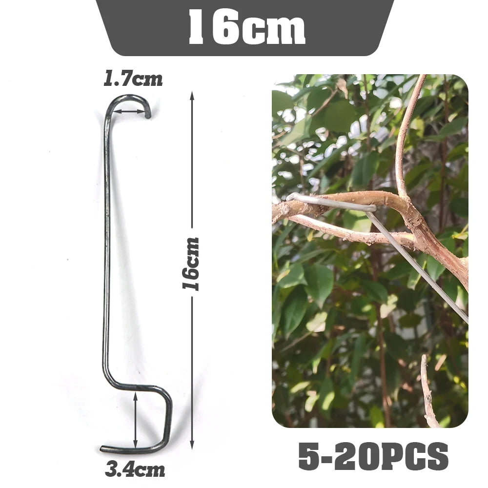 10Pcs Stainless Steel Reuseable Branch Spreader Metal Fruit Tree Branches Holder Plant Support Stand for Outdoor Farm Planting T