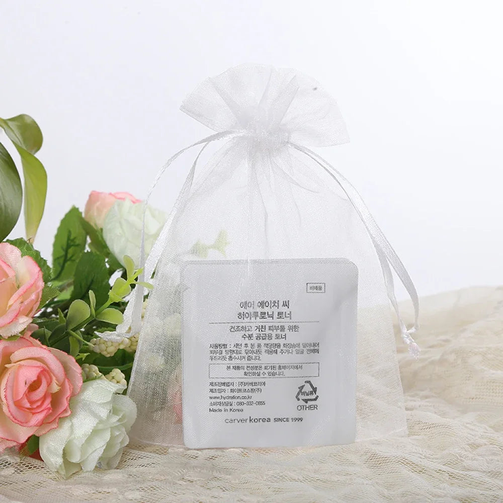 20-100pcs Strawberry Grapes Fruit Grow Bags Netting Mesh Vegetable Plant Protection Bags For Pest Control Anti-Bird Garden Tools