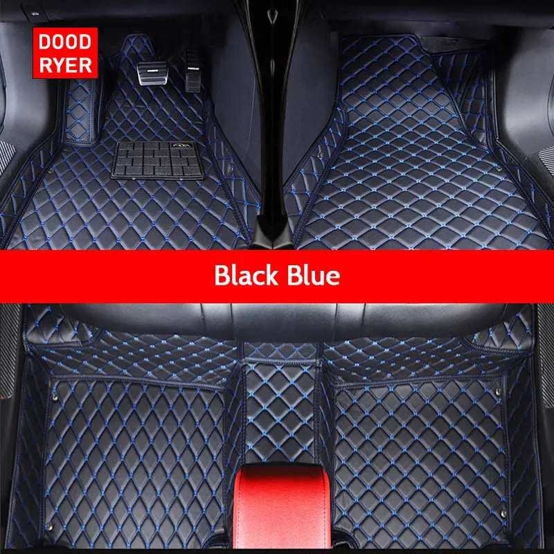 DOODRYER Custom Car Floor Mats For Tesla Model X Auto Carpets Foot Coche Accessorie