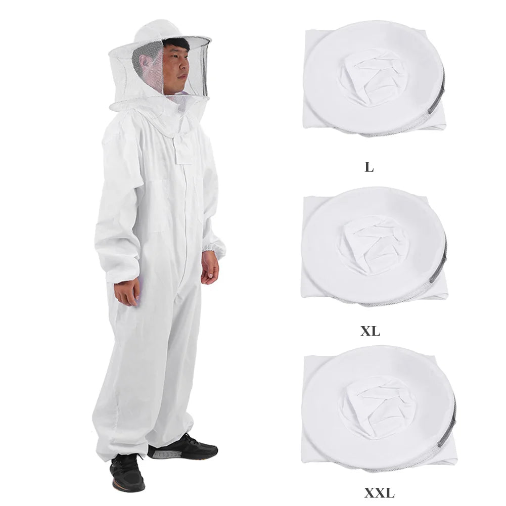 Beekeeper Protective Suit Beekeeper Suit Professional Beekeeping Protective Equipment Bee Keeping Full Body Beekeeper Suit Hat