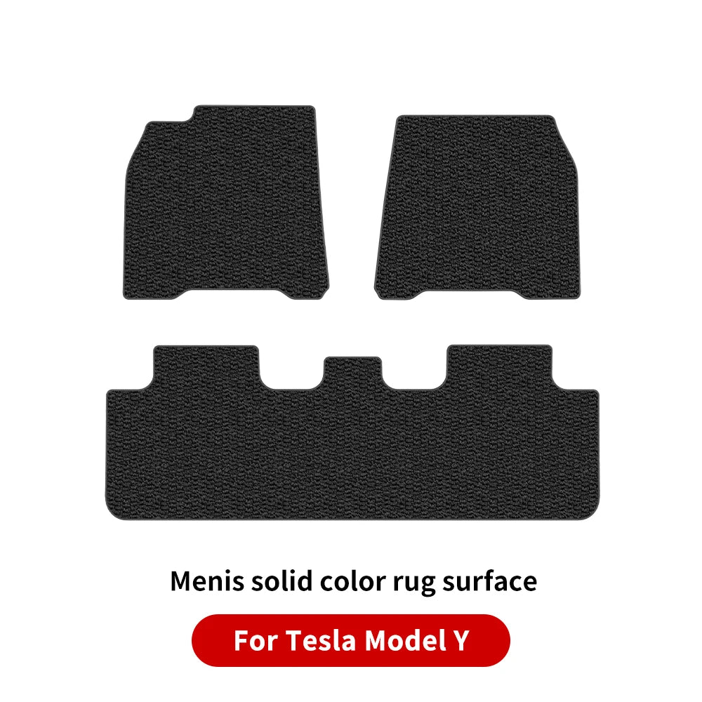YZ For Tesla Model Y carpet Model 3 A blanket for the floor