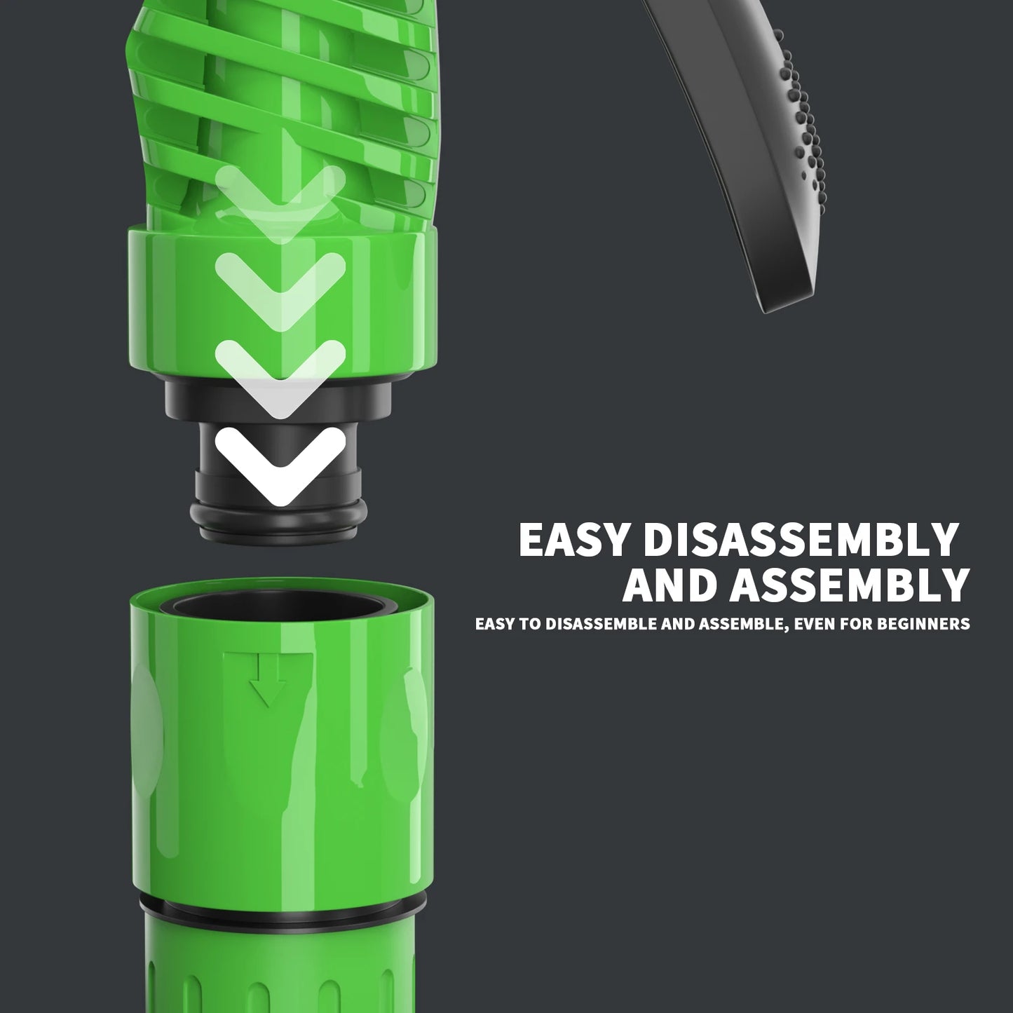 200FT Expandable Garden Hose Heavy Duty Magic Hose with 7 Mode Spray Nozzle for Gardening Car Wash Pet Bathing House Cleaning