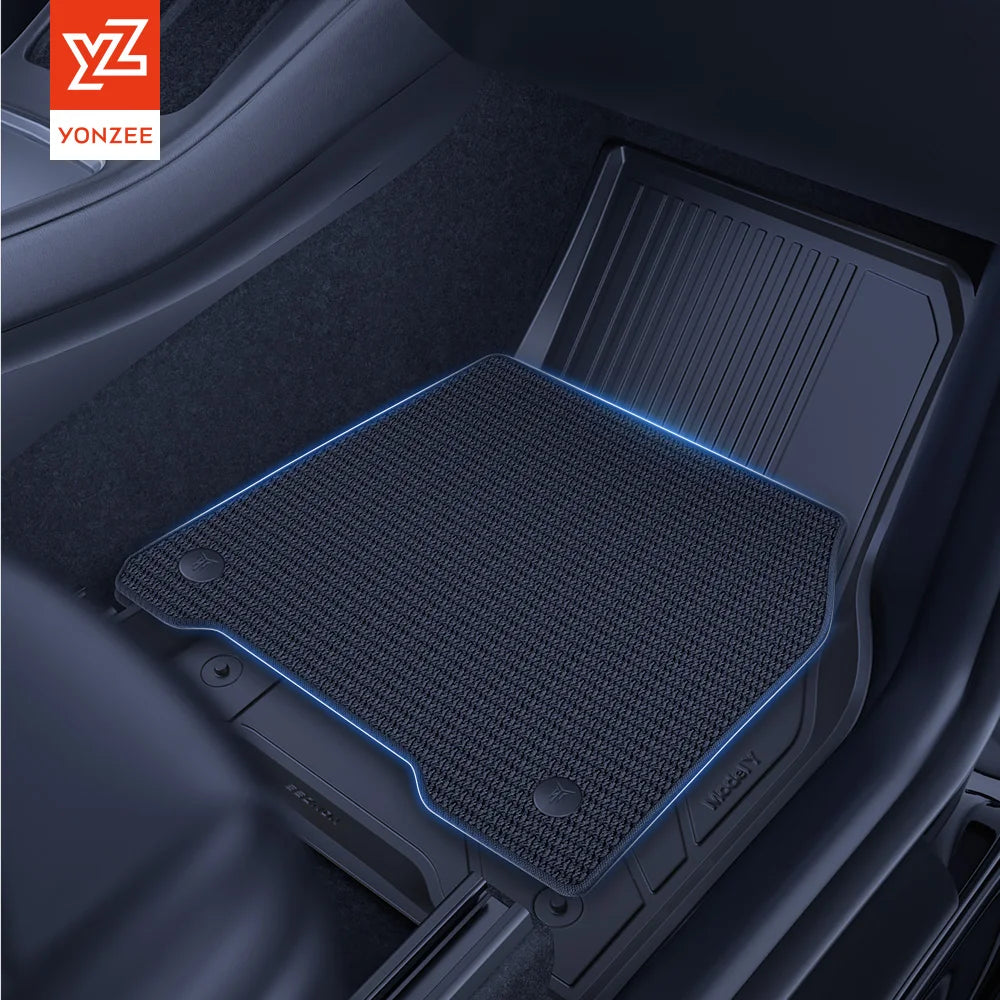 YZ For Tesla Model Y Model 3 Foot Cushion Blanket Surface