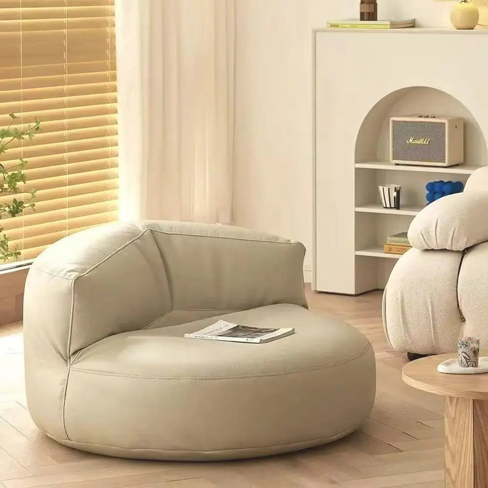 GUIG Lazy Sofa Can Lie In The Family Living Room Balcony Small Apartment Beanbag Tatami Network Red Single Sofa Living Room