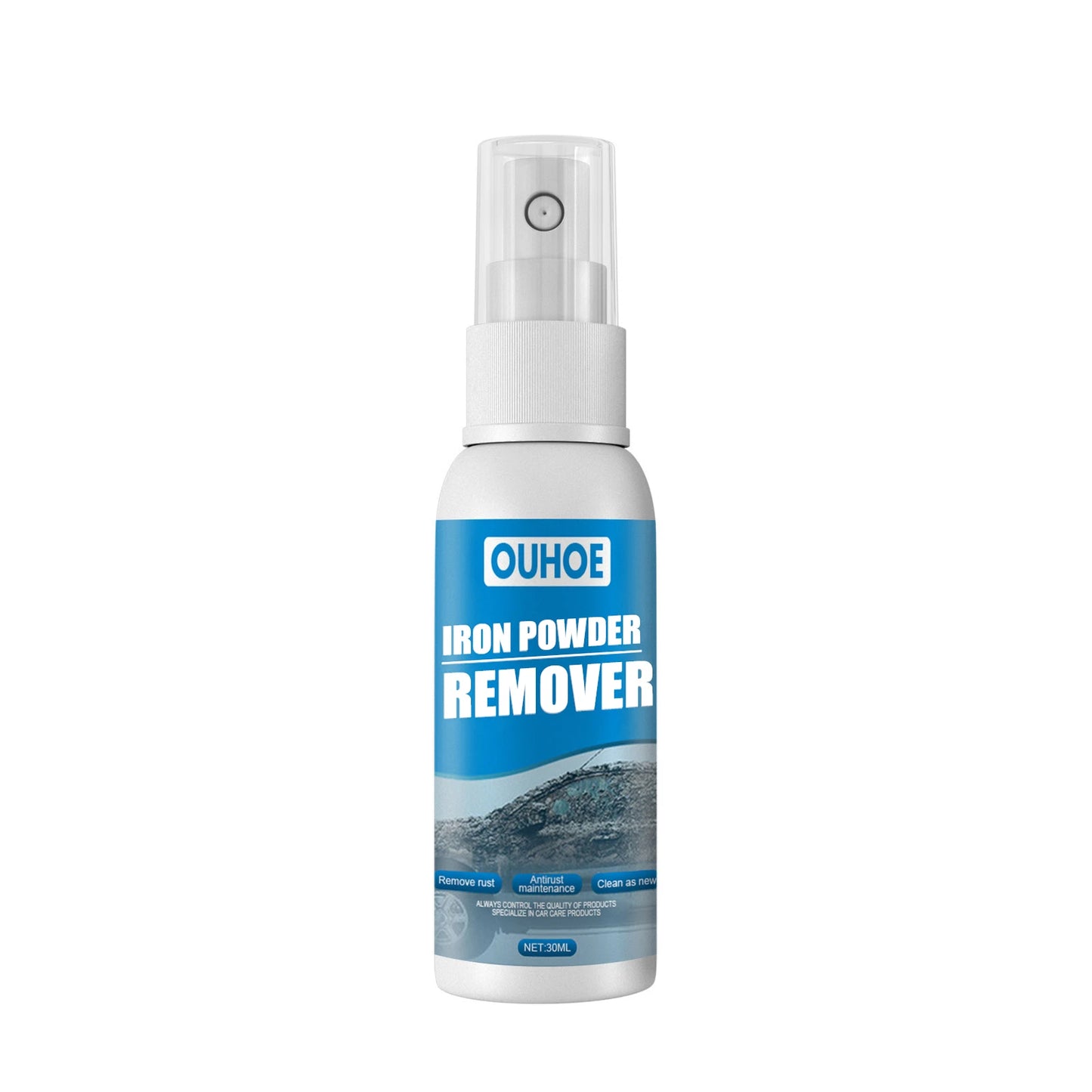 Automobile Iron Powder Rust Remover Spray Anti-Rust Remover For Cleaning Cars Rust Removal Spray For Metal Surface