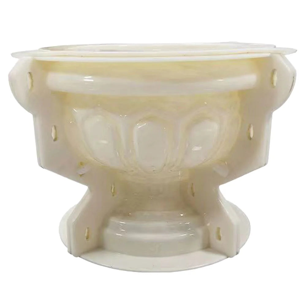 Large Plastic Flowerpot Molds Cement Planter Making Mold European Style Bonsai Pot Casting Model Diy Handcraft Decor Molds