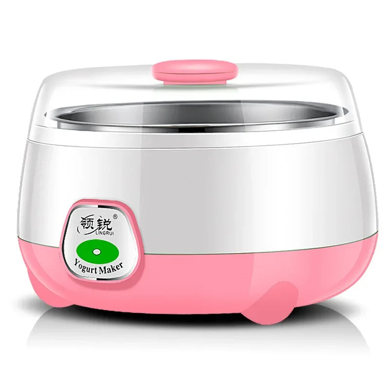 1L Electric Mini Yogurt Maker Automatic Multifunctional Household Rice Wine Maker DIY Yogurt And Natto Fermenting Machine 220V