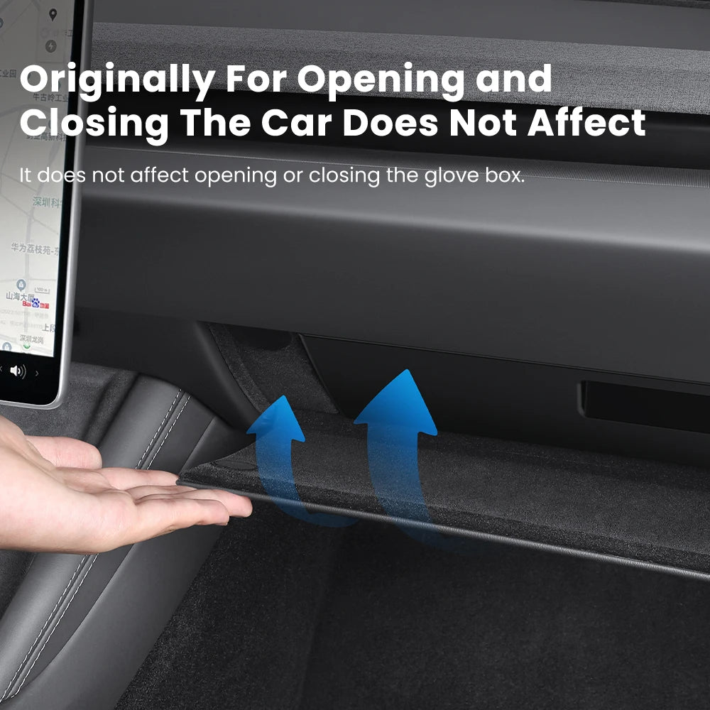 YZ For Tesla Model 3 Y Highland Juniper Central Control Glove Box Storage Box Car Storage Box Interior Interior Accessories