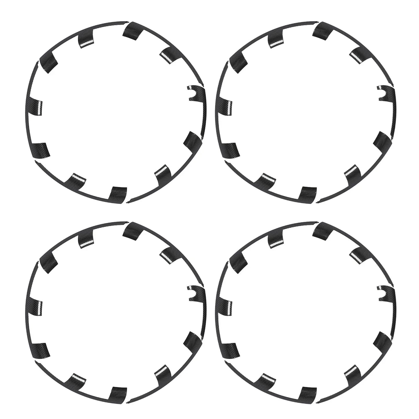 21 Inch Wheel Rim Protector Guard Scratch Resistant Hubcap Rim Patch R
