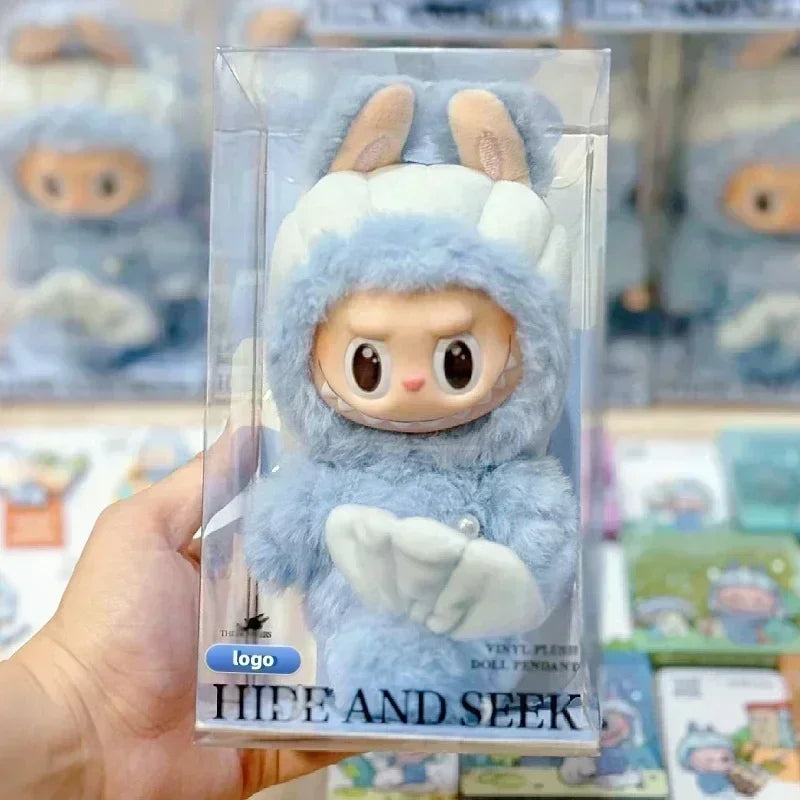 NEW Labubu The Monsters Pendant - Pumpkin Purple Replica Toy Doll